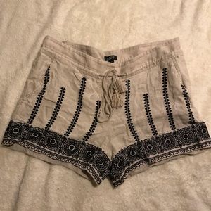 LOFT linen and patterned shorts!